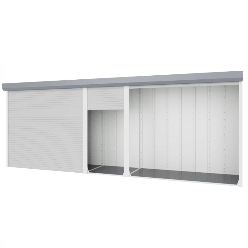 Шкаф для паркинга трехсекционный 2300x4650x600