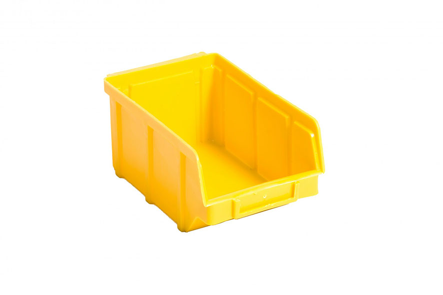 Ящик пластиковый 702 желтый